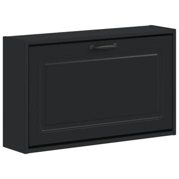 vidaXL Wandgemonteerde Schoenkast UTRECHT 71 x 17 x 43 cm, Verzenden, Nieuw