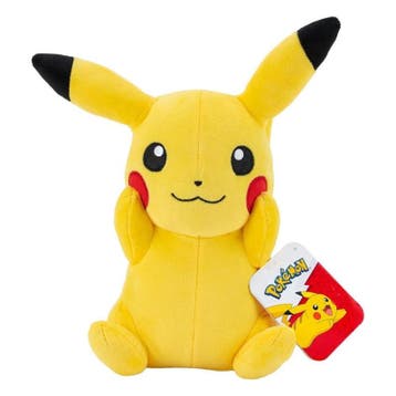 Pokémon Pikachu Hands Up Knuffel 20 cm, Ophalen of Verzenden, Nieuw