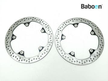 Remschijf Set BMW R 1200 R 2006-2010 (R1200R 06) Offset, Verzenden, Gebruikt