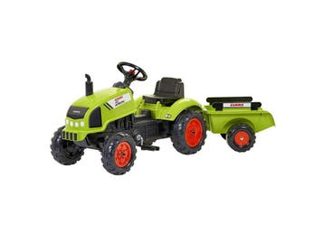 Falk Claas Arion 410 - Tractor met aanhanger - Groen (2-5), Verzenden, Zo goed als nieuw