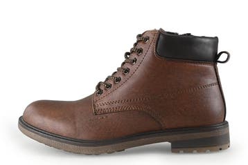 Cafe Moda Veterboots in maat 43 Zwart, Verzenden, Zwart, Boots, Zo goed als nieuw
