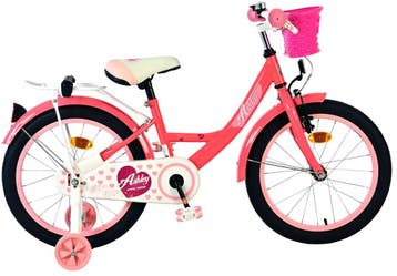 Volare Ashley Kinderfiets - Meisjes - 18 inch - Roze Rood, Verzenden, Nieuw, 18 inch