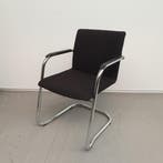 Luxe Aspa Klöber vergaderstoel - zwarte stof (alleen per set, Huis en Inrichting, Ophalen of Verzenden, Nieuw