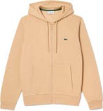 2dekans | Lacoste – Fleece Hoodie Met Rits – Maat XS –, Ophalen of Verzenden
