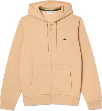 2dekans | Lacoste – Fleece Hoodie Met Rits – Maat XS –, Ophalen of Verzenden