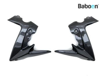 Tank Cover MV Agusta Dragster 800 RC 2022 carbon set, Motoren, Onderdelen | Overige, Verzenden, Gebruikt