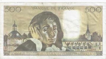 France Frankreich Pick 156 500 Francs Pascal 07/06/1979 A..., Verzenden
