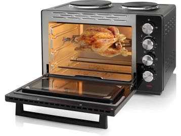 GORENJE OM30GBX Mini Oven met Kookplaten 30 Liter 3200 Watt, Verzenden, Nieuw