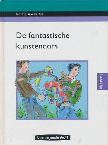 Leesweg Leesboek 7-4 De fantastische kunstenaars, Verzenden, Nieuw