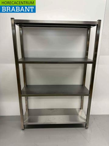 RVS Opbergrek Rek Stelling Premium-line 120 x 40 x 180 cm, Ophalen of Verzenden, Nieuw in verpakking