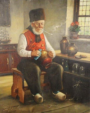 Rudolf Otto Franke (1926-1992) - Kesselflicker