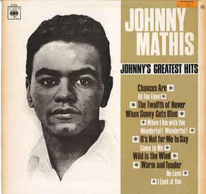 LP gebruikt - Johnny Mathis - Johnnys Greatest Hits, Verzenden, Zo goed als nieuw, Overige formaten