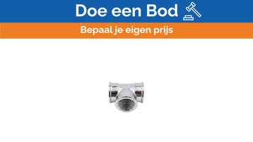 Bieden: Marine T-Piece Plumbing Fitting 1/2inch Female Thre, Ophalen of Verzenden, Nieuw, Kombuis en Sanitair, Zeilboot of Motorboot
