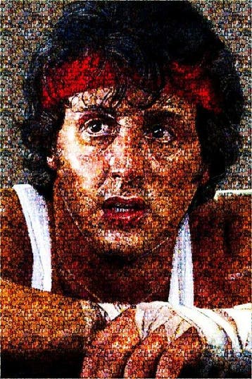 ROCKY (1976) - CRYPTO ART - Sylvester Stallone as Rocky, Nieuw