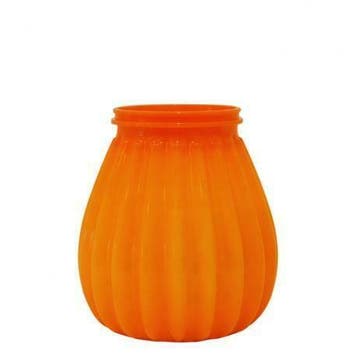 Buiten kaarsen -  Oranje- doos van 18 stuks