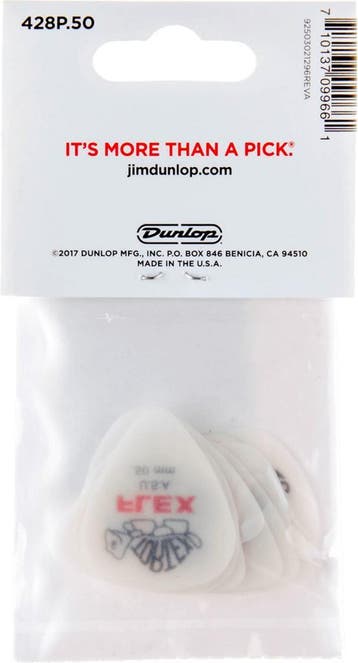 Jim Dunlop 428P050 Tortex Flex plectrum 0.50 mm 12-pack, Muziek en Instrumenten, Instrumenten | Toebehoren, Ophalen of Verzenden