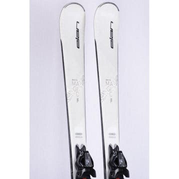 152 158 dames skis ELAN WHITE MAGIC 2023, grip walk, woodco, Verzenden, Gebruikt