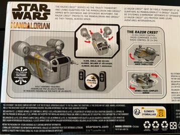 Star Wars - The Mandalorian Remote Control Razor Crest, Verzamelen, Ophalen of Verzenden, Nieuw, Film, Gebruiksvoorwerp