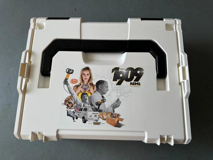 Rems koffer voor Akku-Press ACC L-Boxx met inzetstuk voor, Doe-het-zelf en Verbouw, Gereedschap | Overige machines, Nieuw, Ophalen of Verzenden