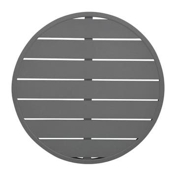 Bolero Aluminium Rond Tafelblad Donkergrijs 580mm, Verzenden, Nieuw in verpakking
