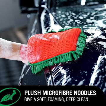 Turtle Wax Zip Wax 2-in-1 Wash Mitt Washandschoen, Verzenden