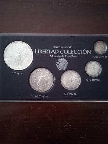Mexico. 1 Onza 1993, Set Completo Libertad Collection