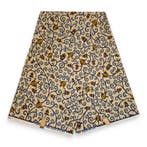 Afrikaanse stof - Geel Branches - 100% katoen - 1 yard, Ophalen of Verzenden, Nieuw