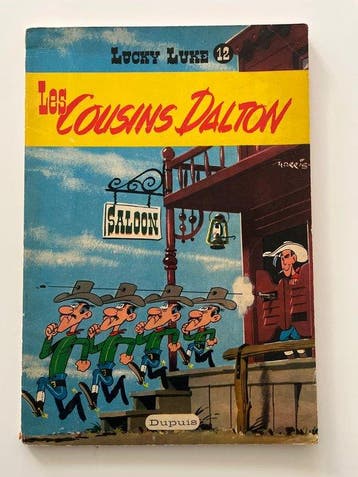 Lucky Luke T12 - Les Cousins Dalton - B - 2ème édition - 1, Nieuw