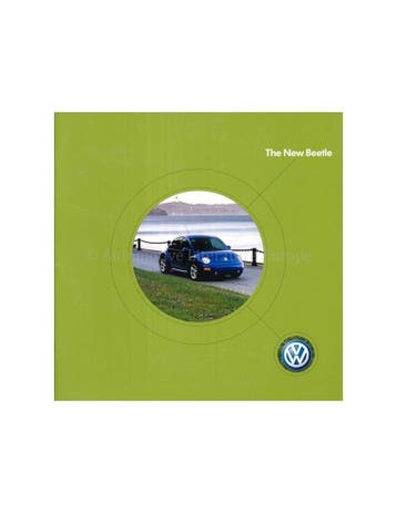 2003 VOLKSWAGEN NEW BEETLE BROCHURE ENGELS, Nieuw, Volkswagen, Author