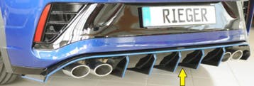 Diffuser | geschikt voor VW | T-Roc | R | R-Line | Gespoten, Verzenden, Nieuw, Volkswagen
