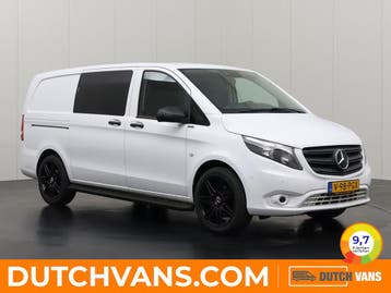 Mercedes-Benz Vito 119CDi Dubbele-cabine 2021 L2 H1 Diesel, Auto's, Bestelauto's, Automaat, Euro 6, Wit, Mercedes-Benz