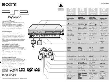 Handleiding - Playstation 2 Phat, Spelcomputers en Games, Spelcomputers | Sony PlayStation 2, Ophalen of Verzenden, Nieuw