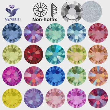Glitterende Strass Steentjes - Non Hotfix Kristallen voor Na, Verzenden, Nieuw