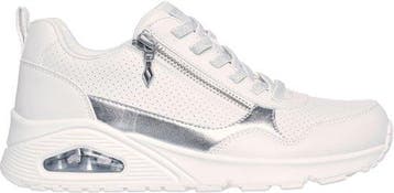 Skechers UNO- METALLIC SLIDERS Dames Sneakers - Wit 41, Kleding | Dames, Schoenen, Verzenden, Nieuw, Wit