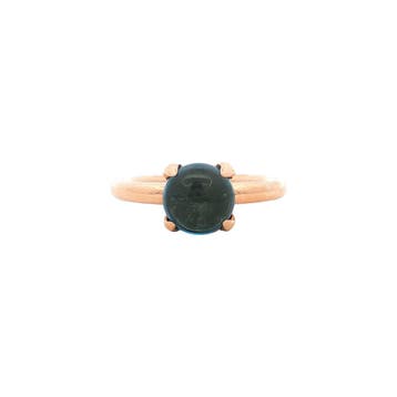 Rosegouden catch ring van Bron Jewelry 18 karaat, Sieraden, Tassen en Uiterlijk, Ringen, Verzenden, Zo goed als nieuw, Goud, Met edelsteen
