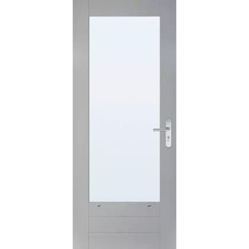 Skantrae achterdeur SKG 3554 ISO blank inbraakwerend glas, Doe-het-zelf en Verbouw, Deuren en Horren, Ophalen of Verzenden, Zo goed als nieuw