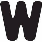Thule Yepp abc letter W, Verzenden, Nieuw