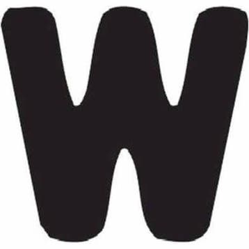 Thule Yepp abc letter W, Verzenden, Nieuw