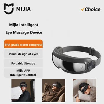 MIJIA Slimme Oogmassager: Zone Massage, Opvouwbaar & App-ges, Verzenden, Nieuw