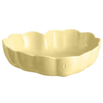 Emile Henry Madeleine Taartvorm Hart Vanille 26,5x24,5cm**, Verzenden, Nieuw
