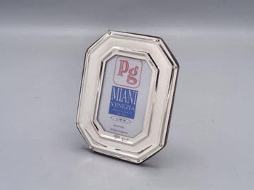 PG-Miani Argenteria - Fotolijst - .925 zilver - Octogonaal
