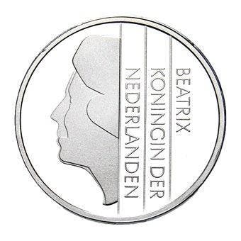 1 Gulden Ninaber Zilver 2001 Prooflike, Verzenden