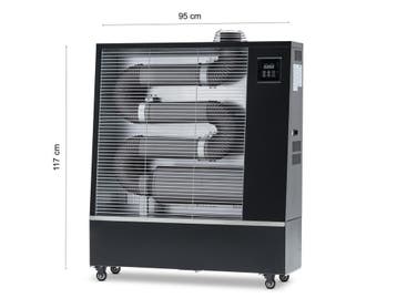 DELEKS® N-500 Infrarood Heater Diesel Kachel Verwarming 16kW, Huis en Inrichting, Verzenden, Nieuw, Overige brandstoffen, Vrijstaand