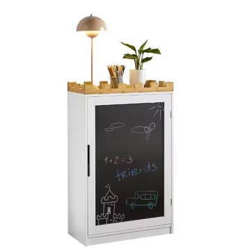 Kinderboekenplank met Schoolbord en Opbergruimte, Verzenden, Nieuw