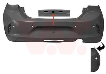 Bumper o.a: Opel, Corsa F (UB, UH - UP), Auto-onderdelen, Ophalen of Verzenden, Nieuw, Opel, Bumper