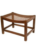 AG Furniture Factory Horgenglarus - Kruk - Hout, Riet,