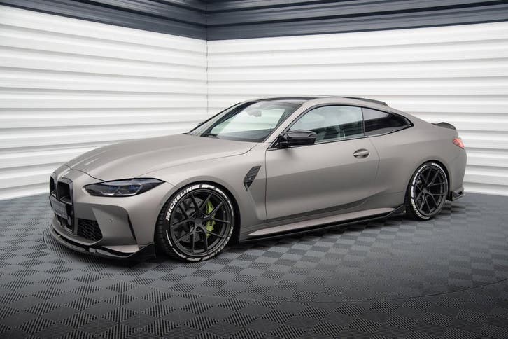 Maxton Splitters (set) BMW M4 Coupé G82 / G82 Facelift, Auto diversen, Tuning en Styling, Verzenden