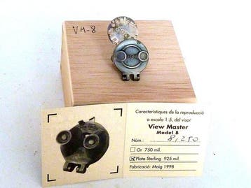 Viewmaster sieraad Sterling zilver, gelimiteerd, zeer