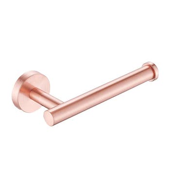 Wc-rolhouder rosé goud rond zonder klep, Verzenden, Nieuw