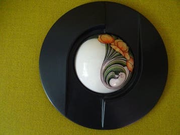 Makkum - Koninklijke Tichelaar - Wandbord - Modern Art, qua